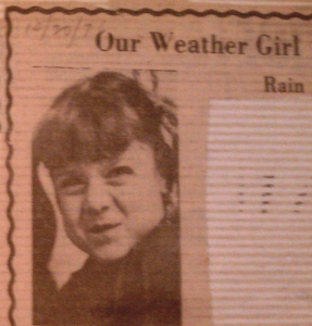 Weather Girl Not A Fan Of Rain 
